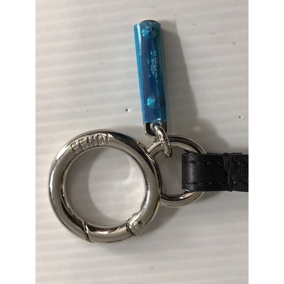 New FENDI Monster Black & Yellow Mirror Keychain - Picture 7 of 7